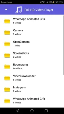 Full HD Video Player android App screenshot 4